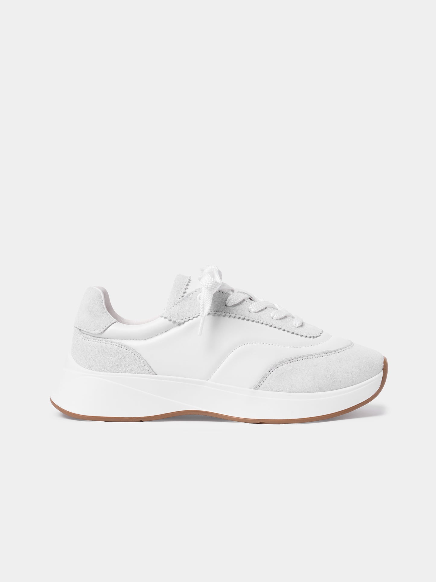MAISON | Cloud White Suede & Leather