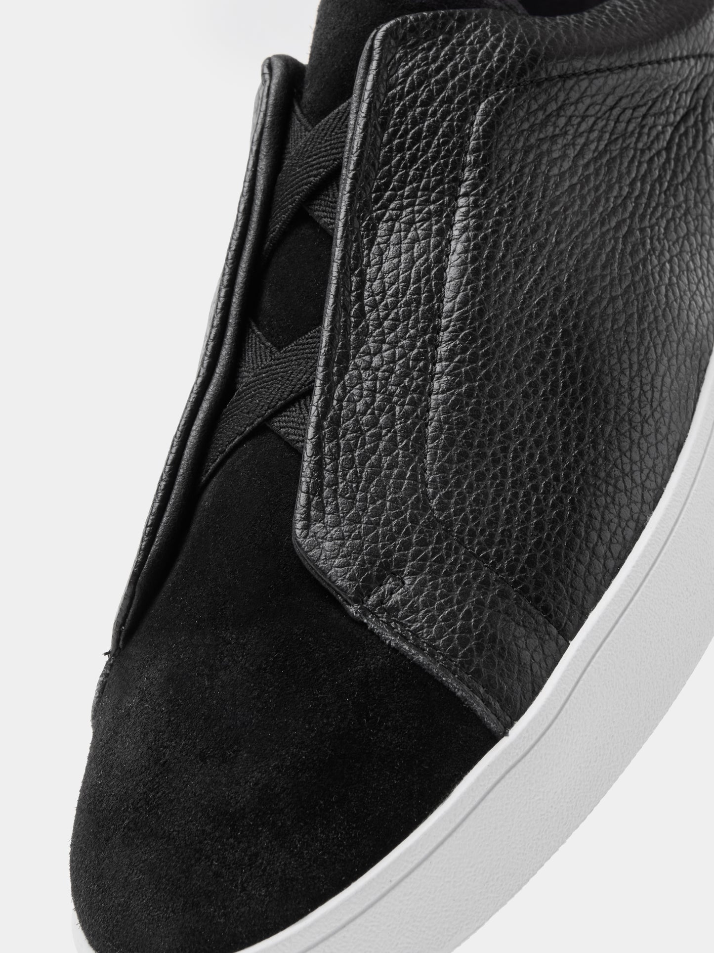 LUCA | Black Leather & Suede