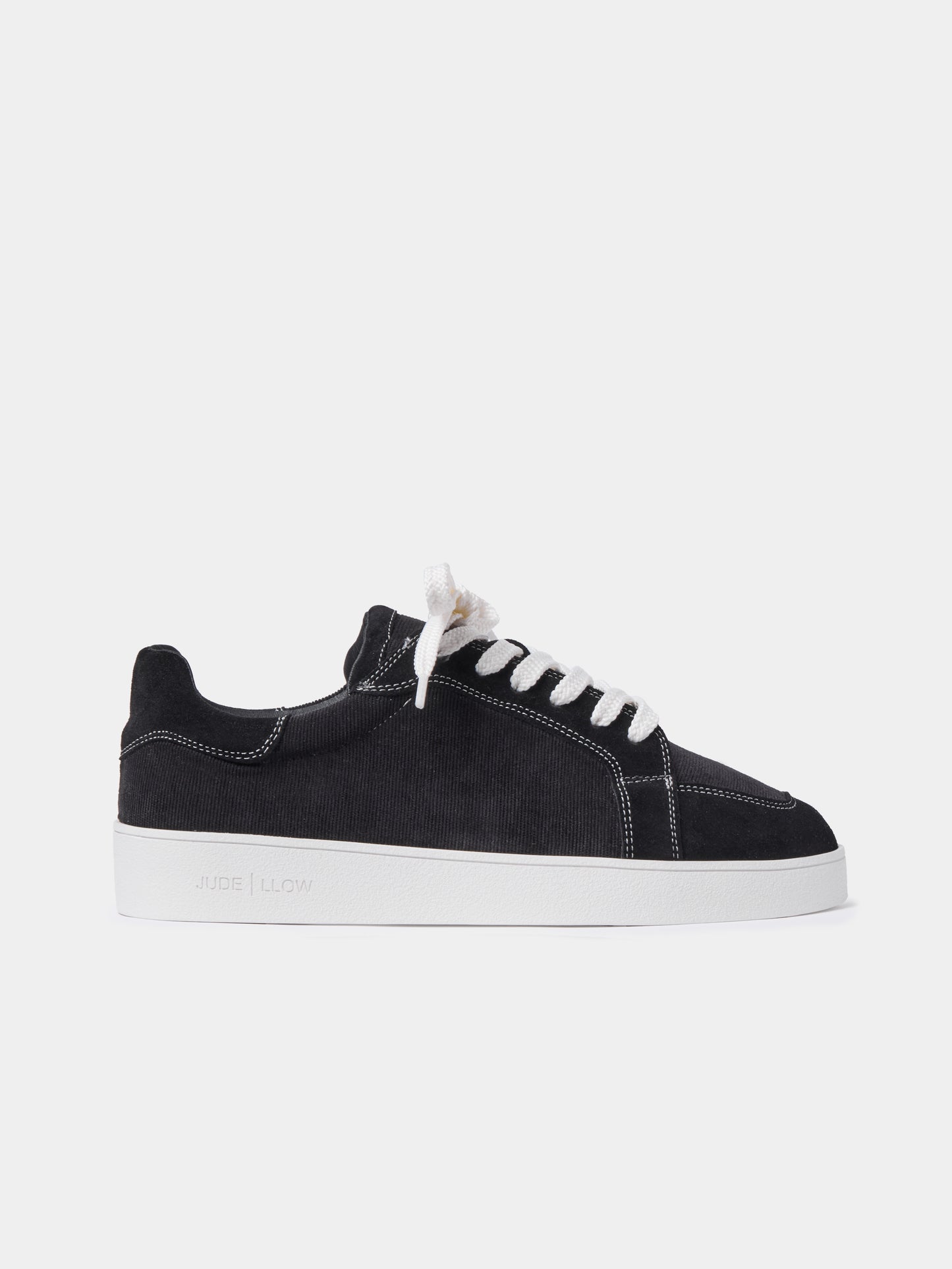 PHILIPE | Black & Off white Suede