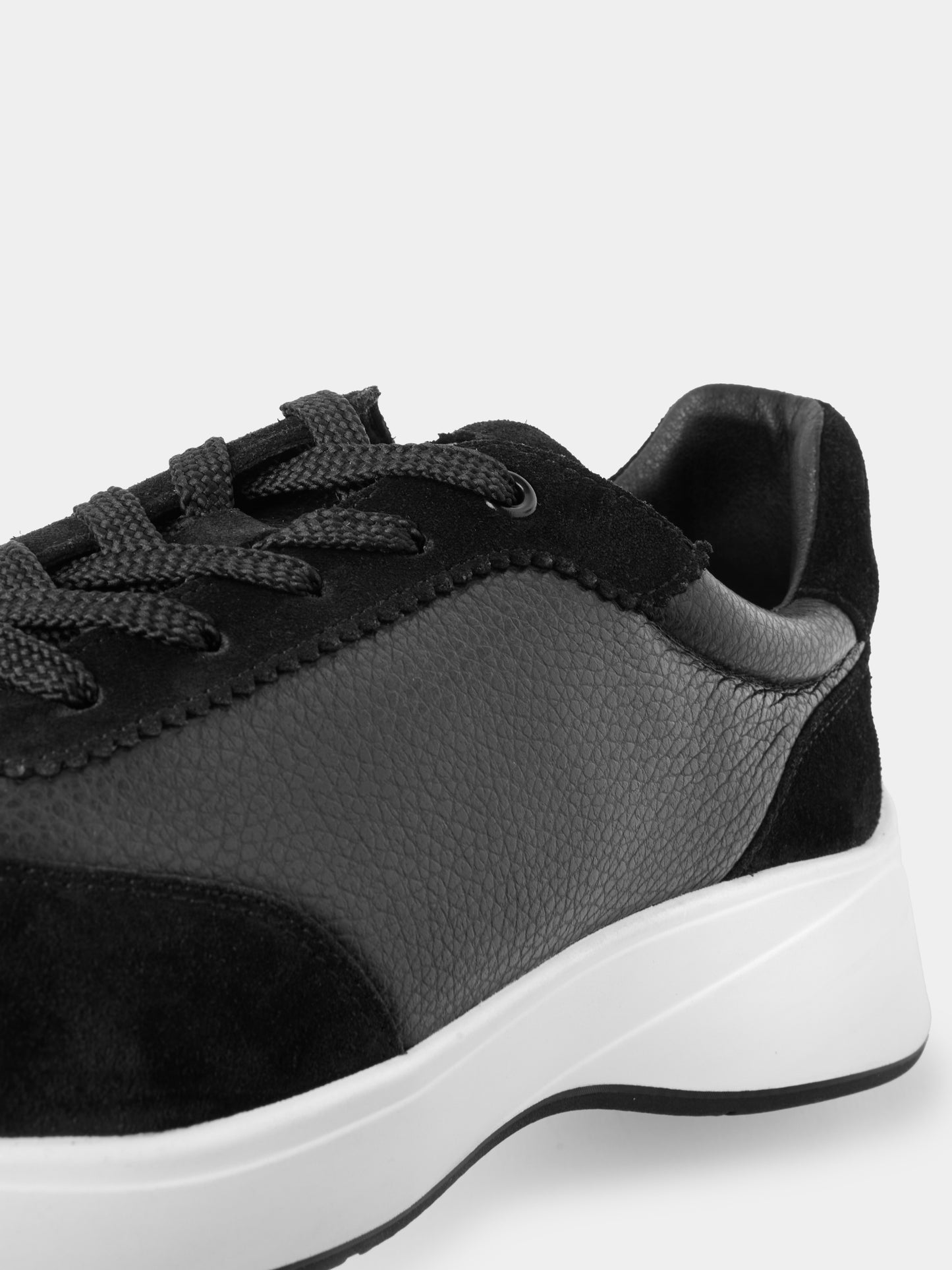 MAISON | Black Leather & Suede