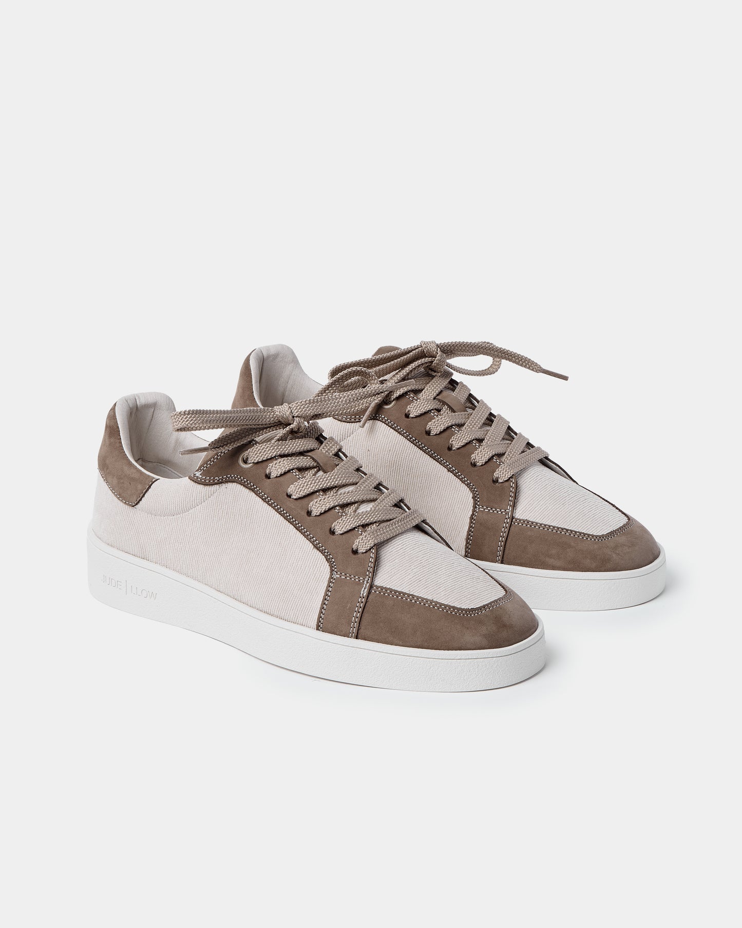 PHILIPE | Brown & Off White Cord