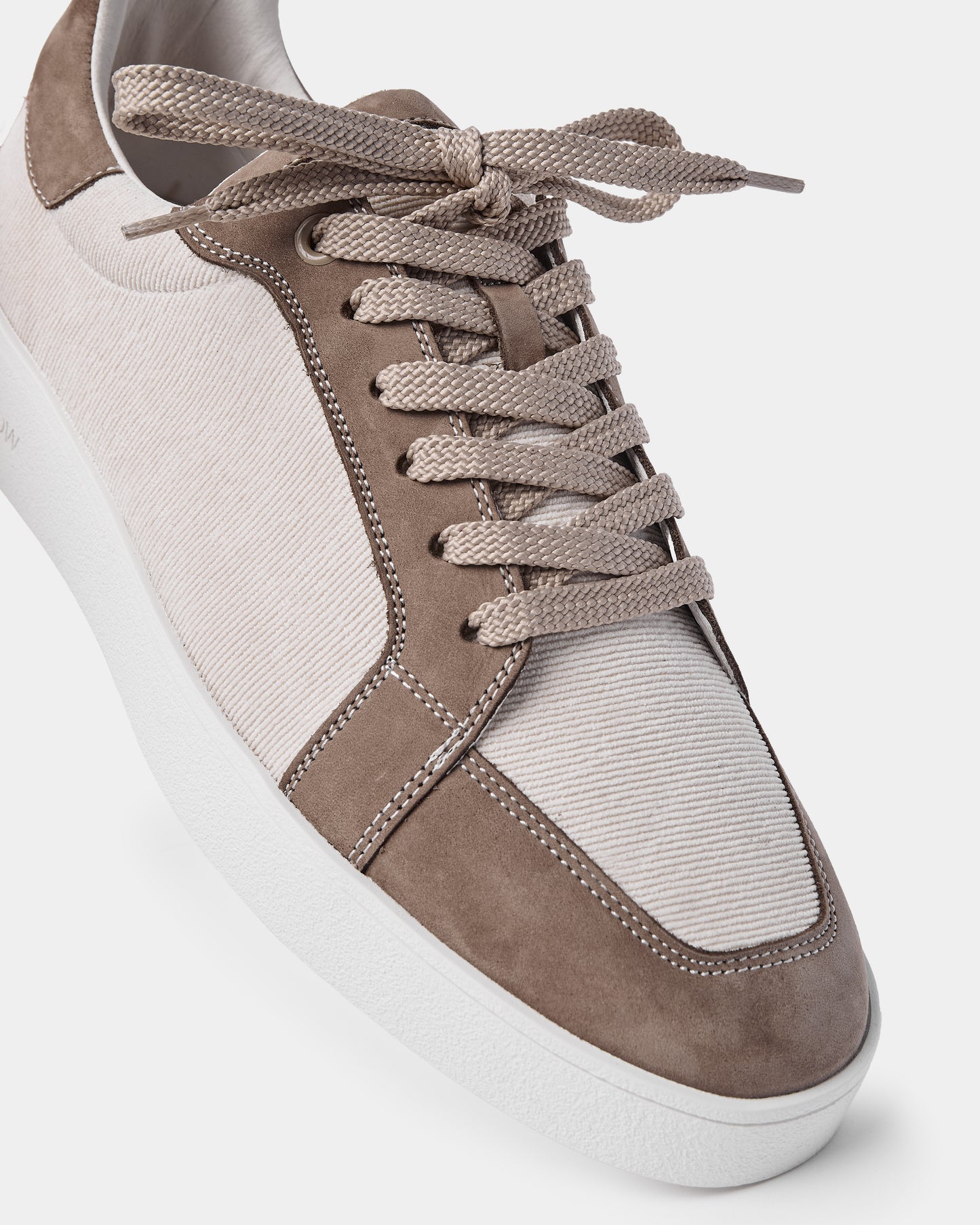 PHILIPE | Brown & Off White Cord