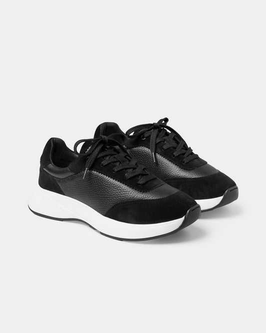 MAISON | Black Leather & Suede