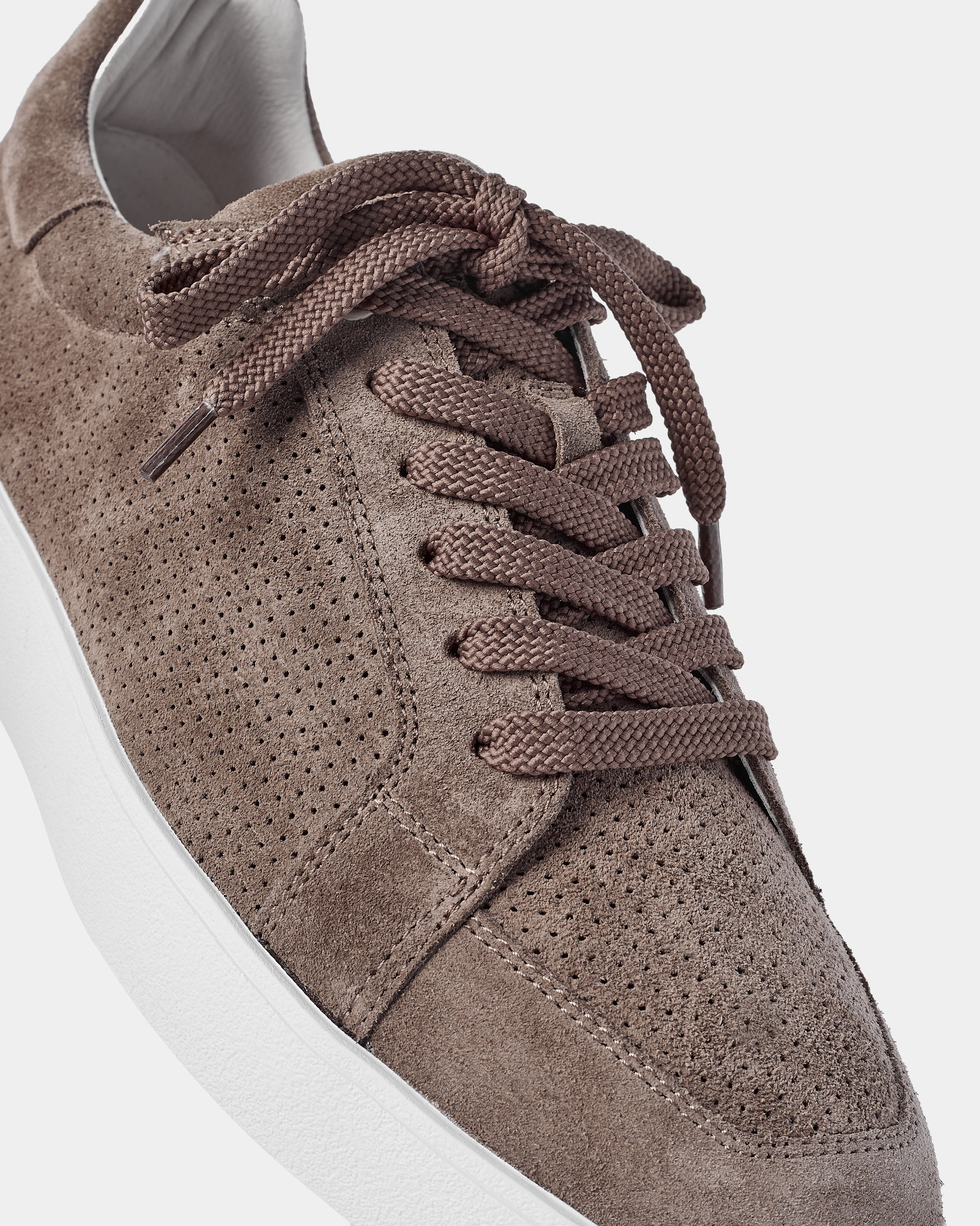 PHILIPE | Brown Suede