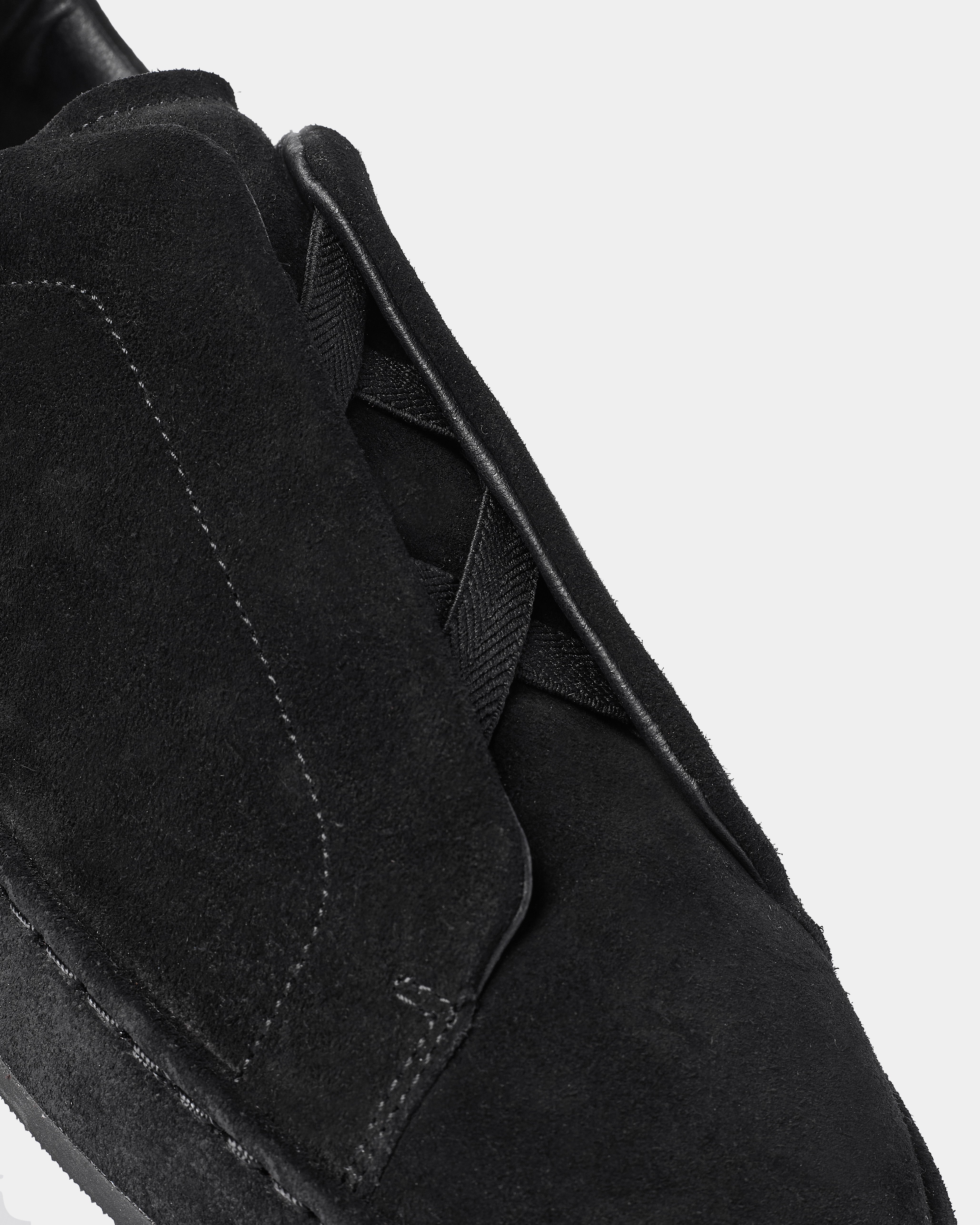 LUCA | Black Suede on Suede