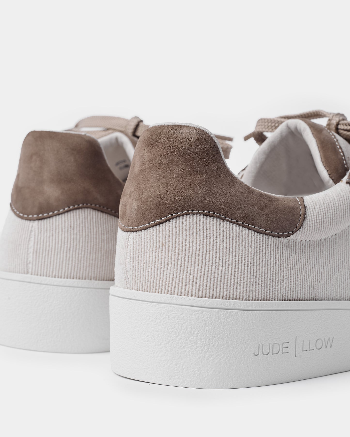 PHILIPE | Brown & Off White Cord