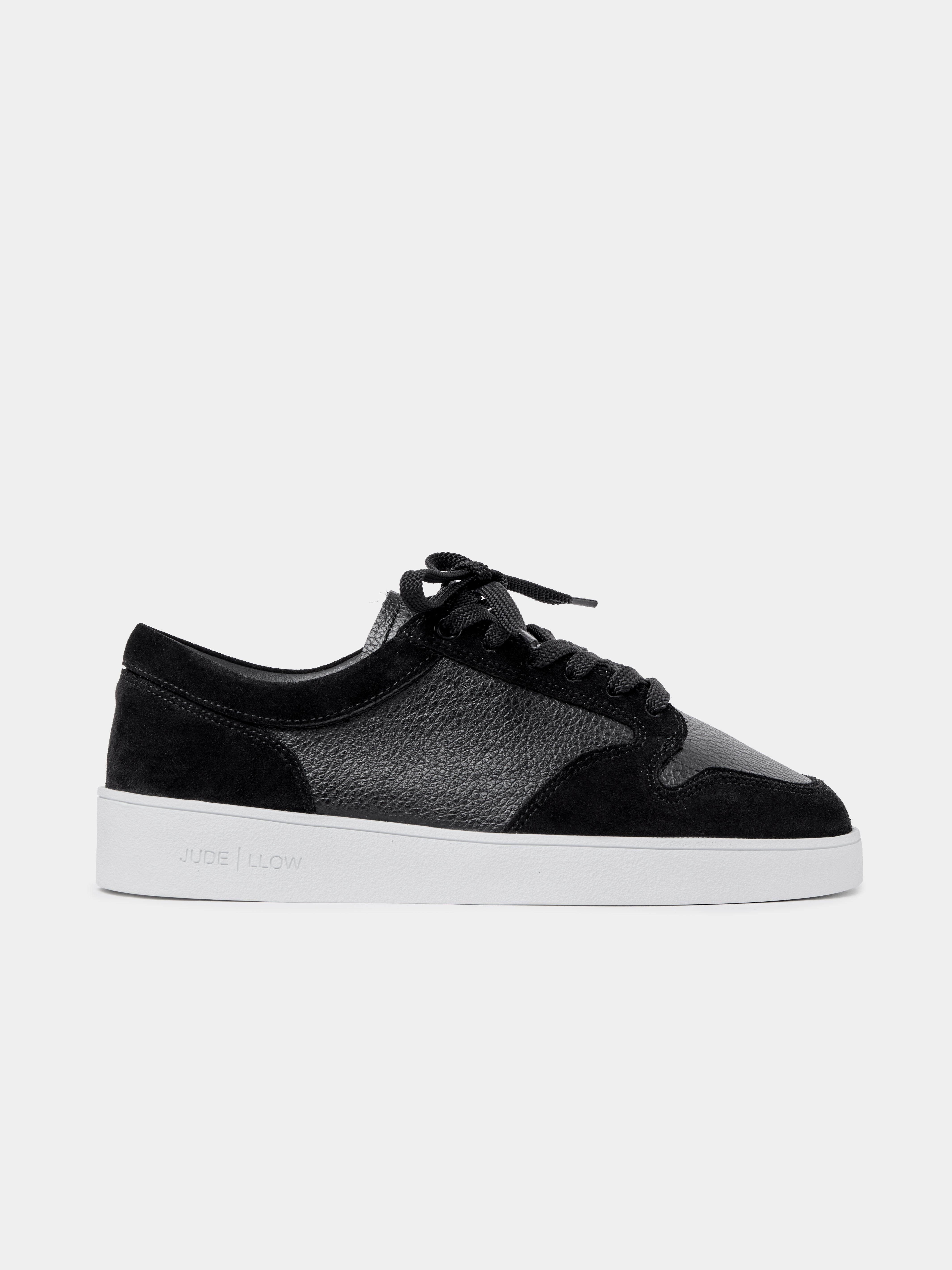 TELIER | Black Leather & Suede