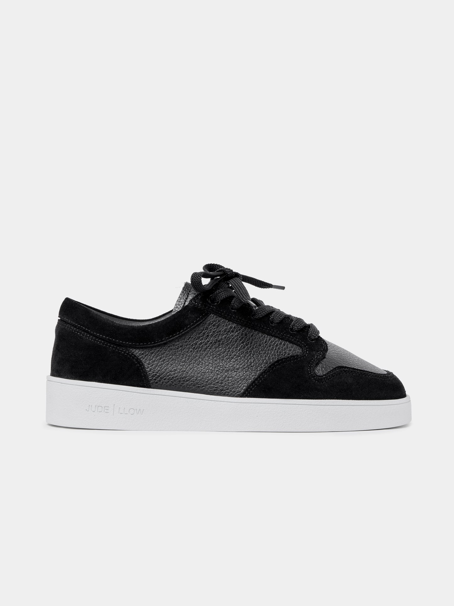 TELIER | Black Leather & Suede