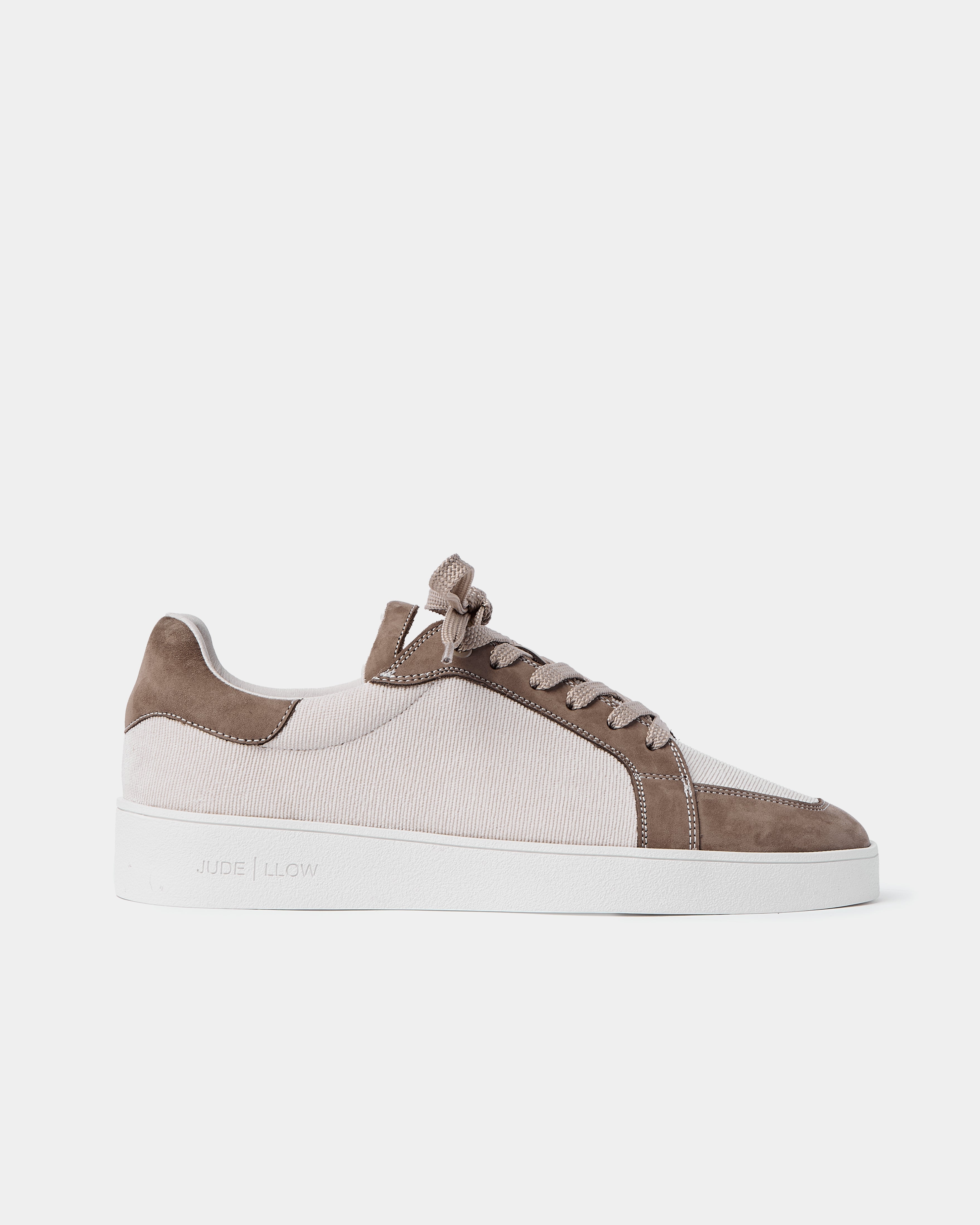 PHILIPE | Brown & Off White Cord