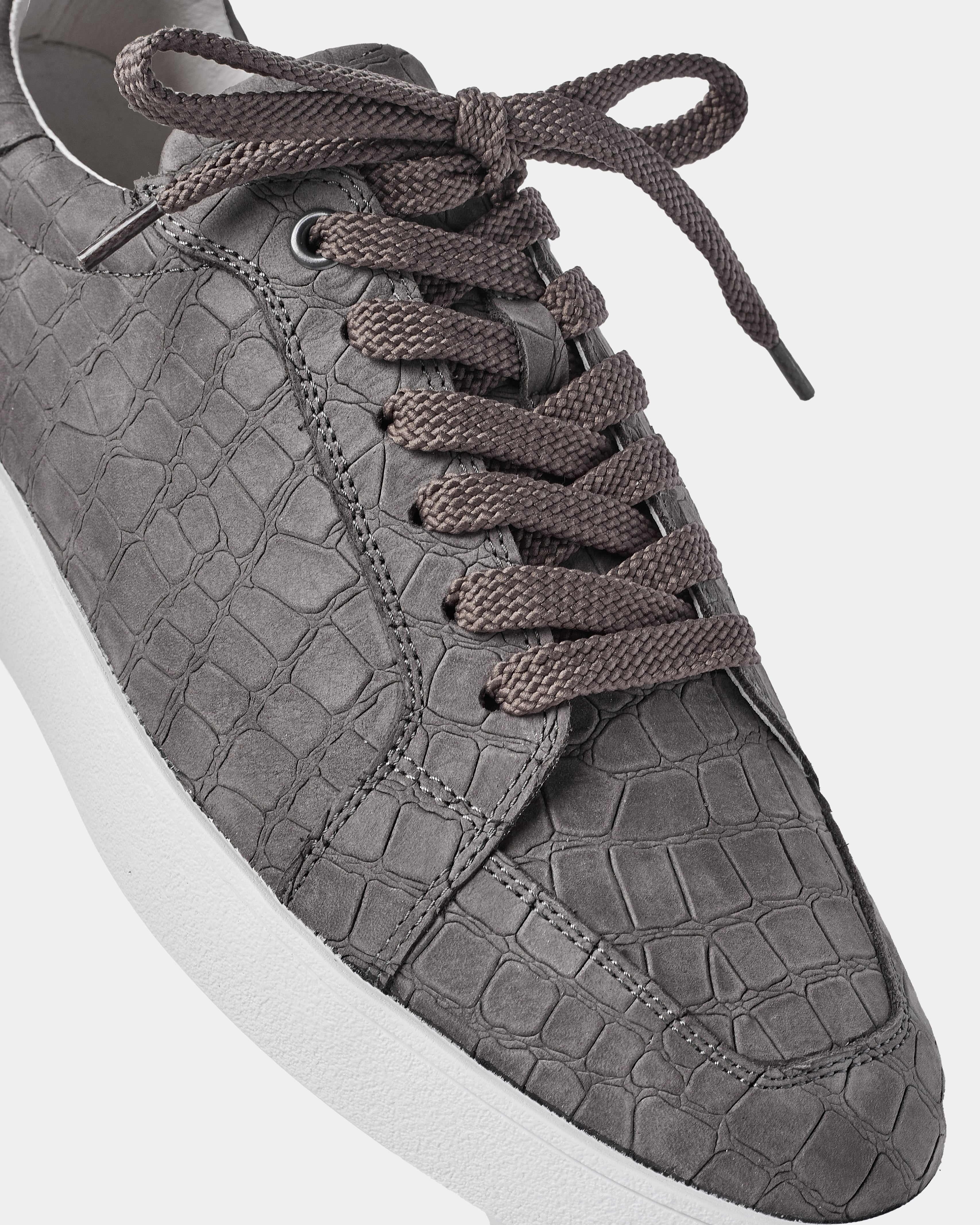 PHILIPE | Nubuck Croc