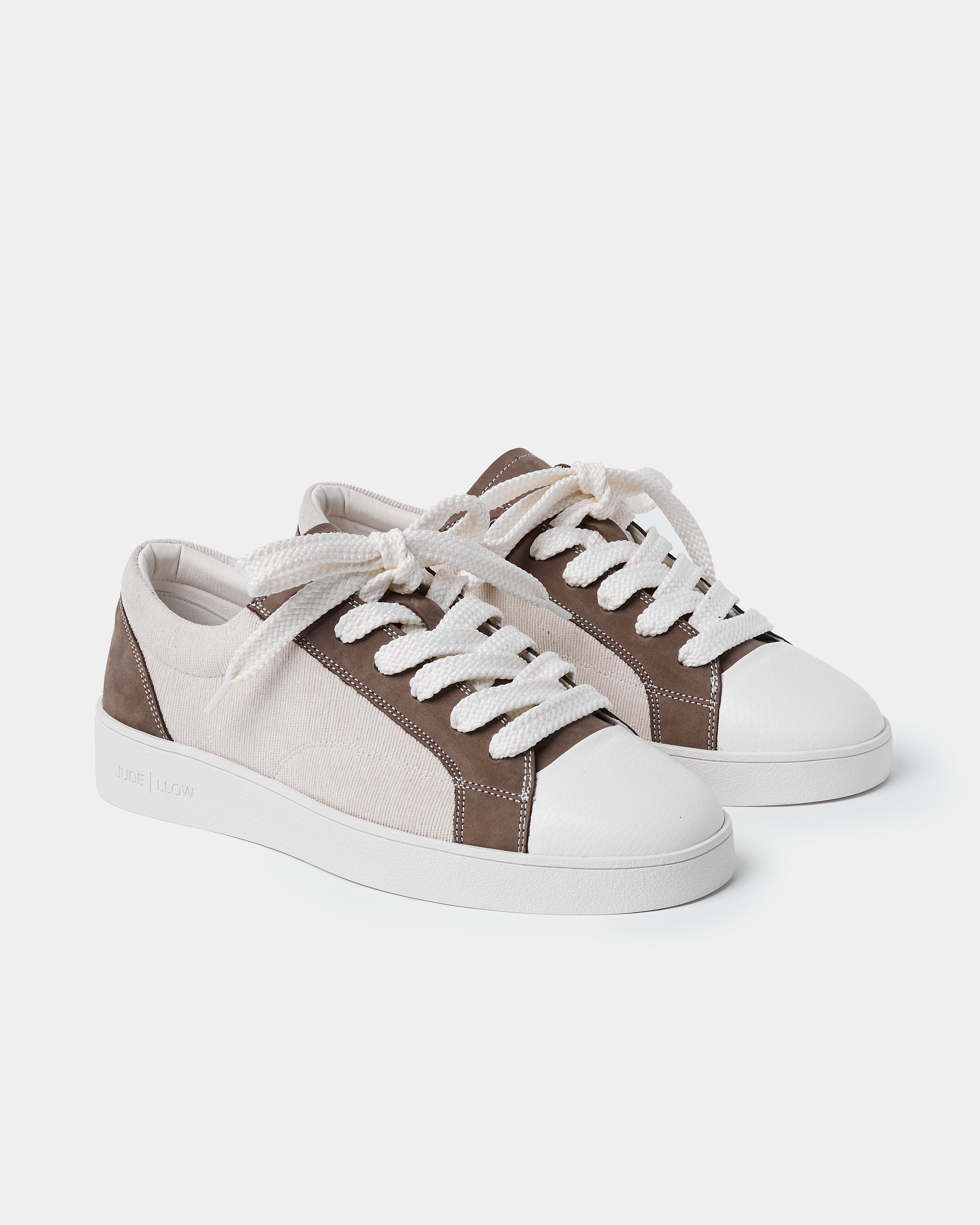 NICO | Brown & Off White Cord